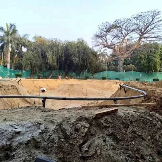 Skating Rink Construction Lohia Park