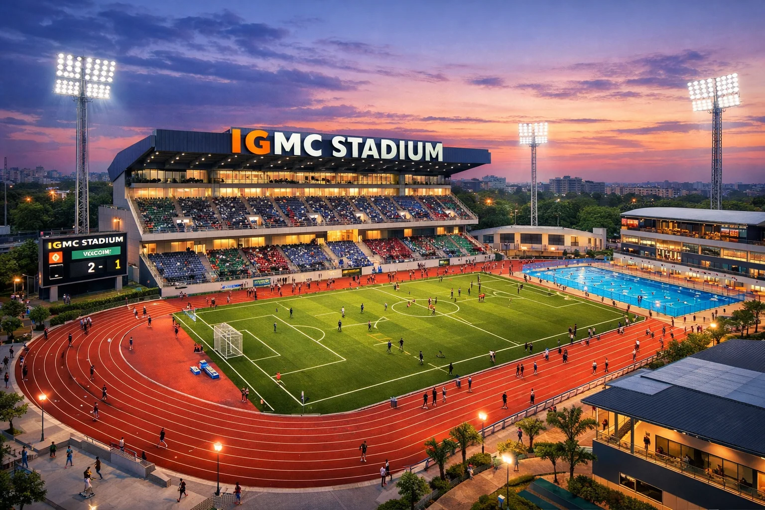 IGMC Stadium as sports hub