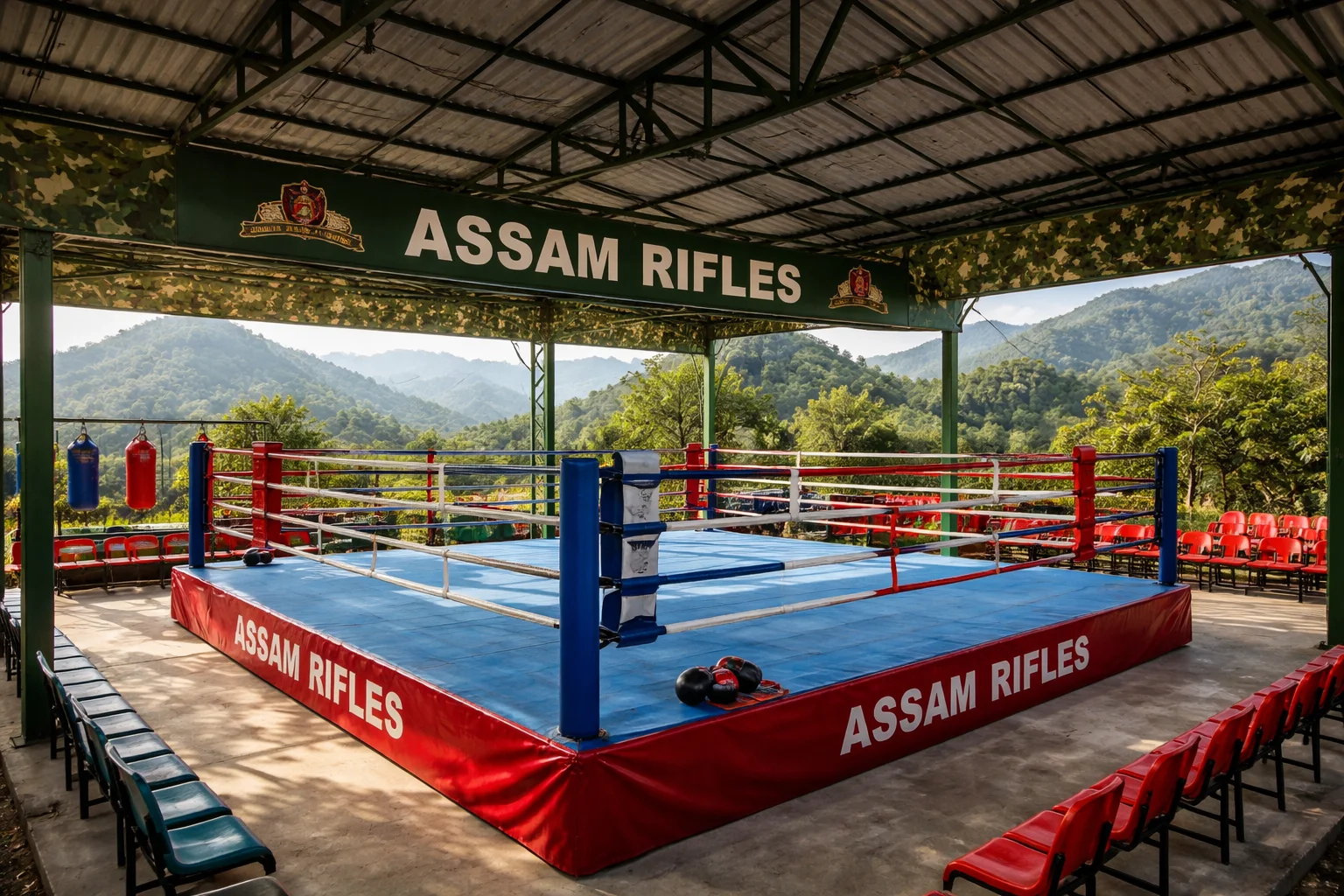 Assam Rifles Boxing Ring