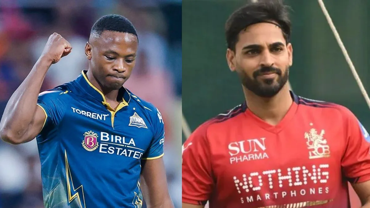 Kagiso Rabada and Bhuvneshwar Kumar