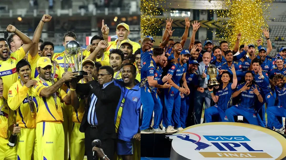 CSK and MI won back to back IPL titles
