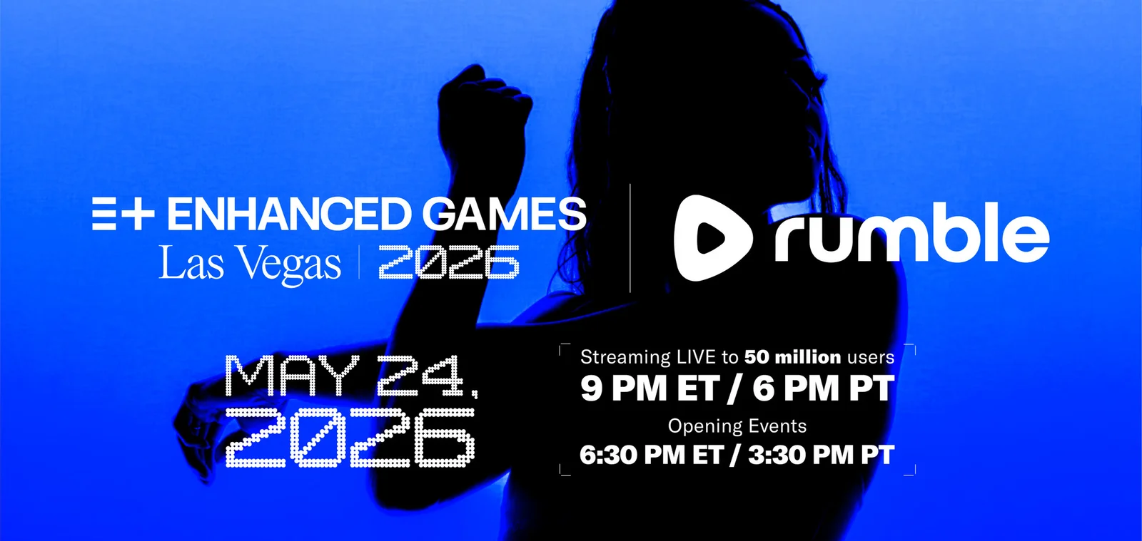 RUMBLE and ENHANCED GAMES announce global content distribution partnership for inaugural event