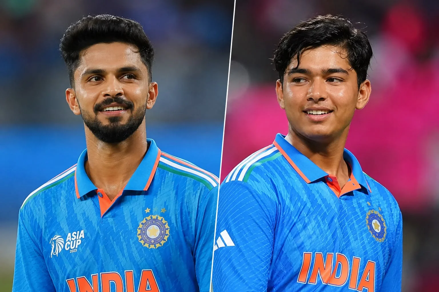 Rituraj Gaikwad and Vaibhav Sooryanvanshi in national jersey