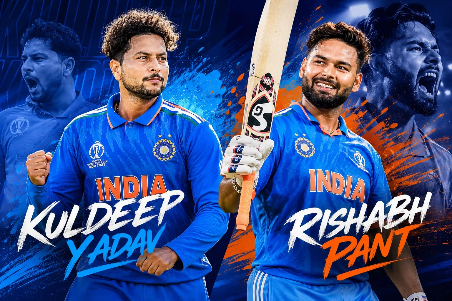 Rishabh Pant and Kuldeep Yadav