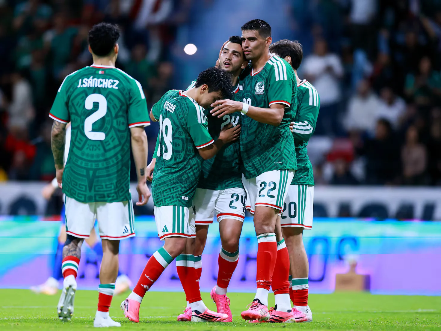 Mexico to begin their worl cup campaign with a comprehensive friendly win against Serbia
