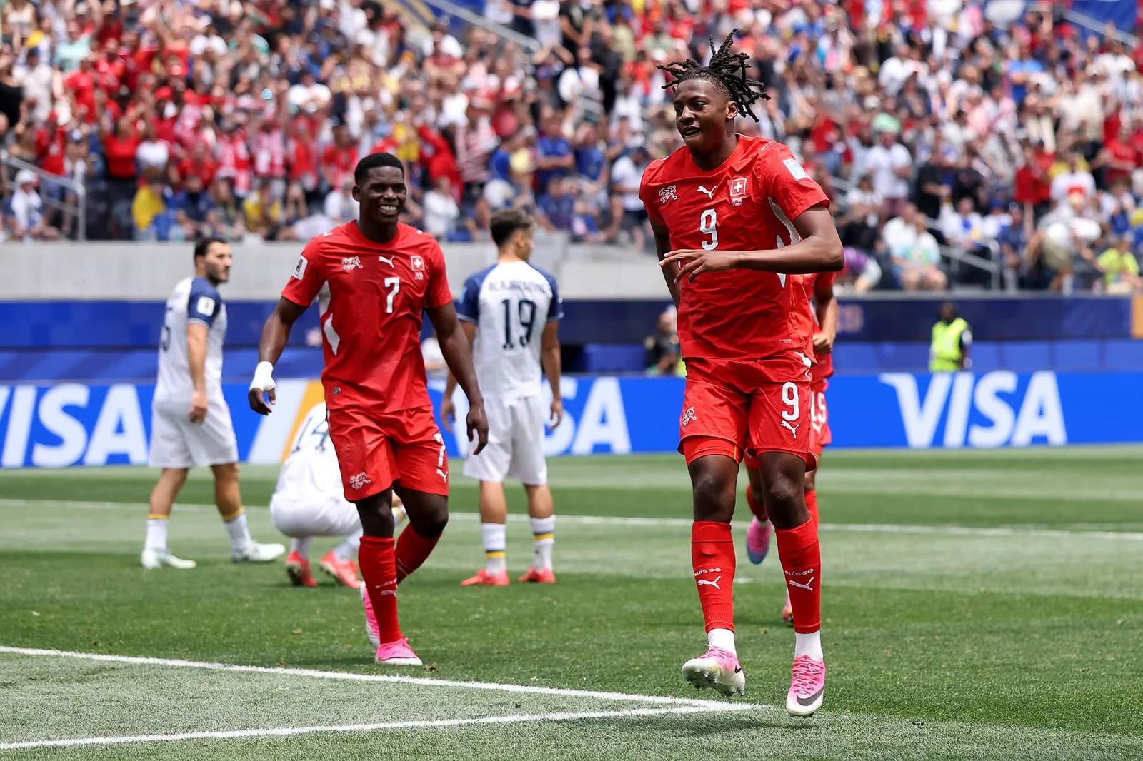 Switzerland claimed a massive victory over Bosnia and Herzegovina