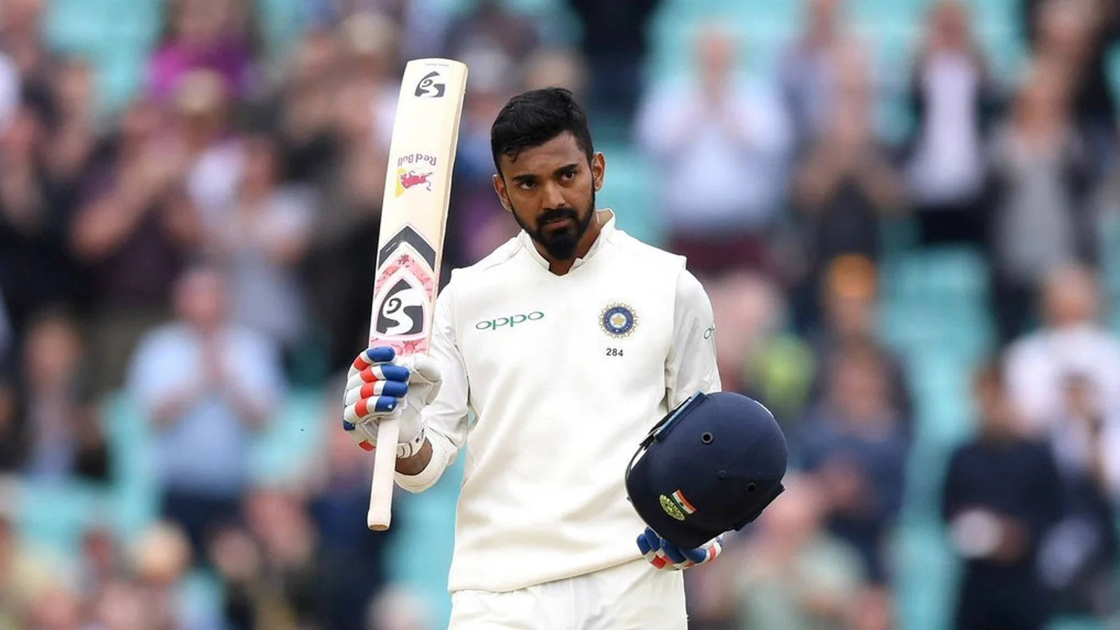 KL Rahul in Indian Test Cricket Jersey
