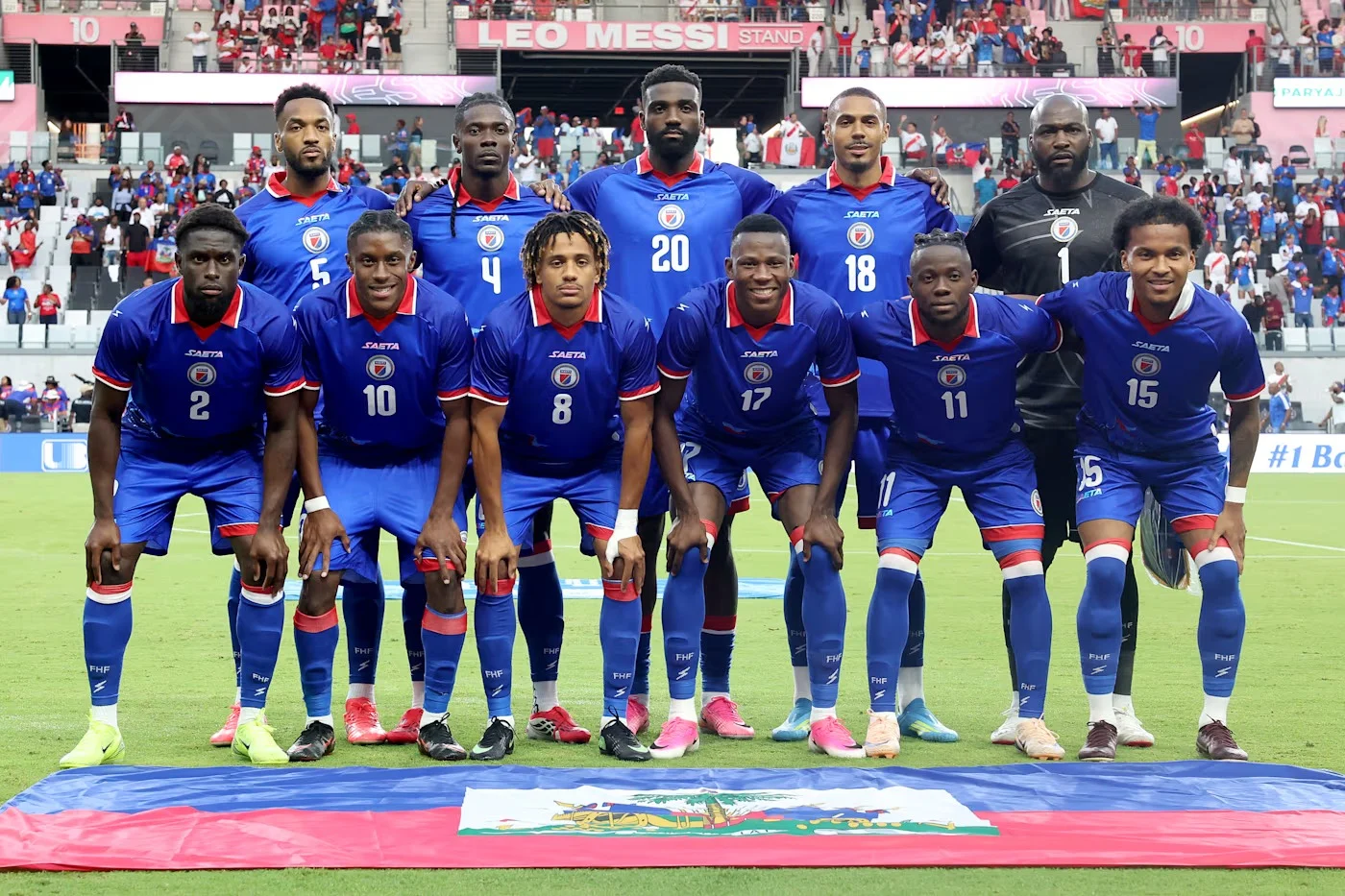 Haiti asked to change their jersey design citing political controversy