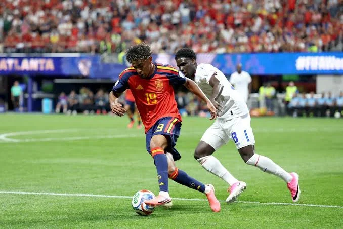 Spain claimed a comfortable victory over Saudi Arabia