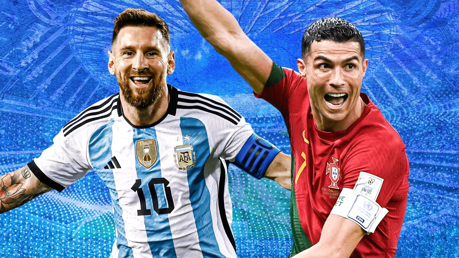 The few lucky players who got to play with both the GOATS