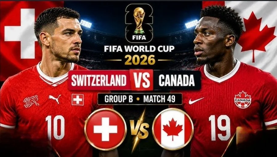 Switzerland set to meet Canada in Group B match