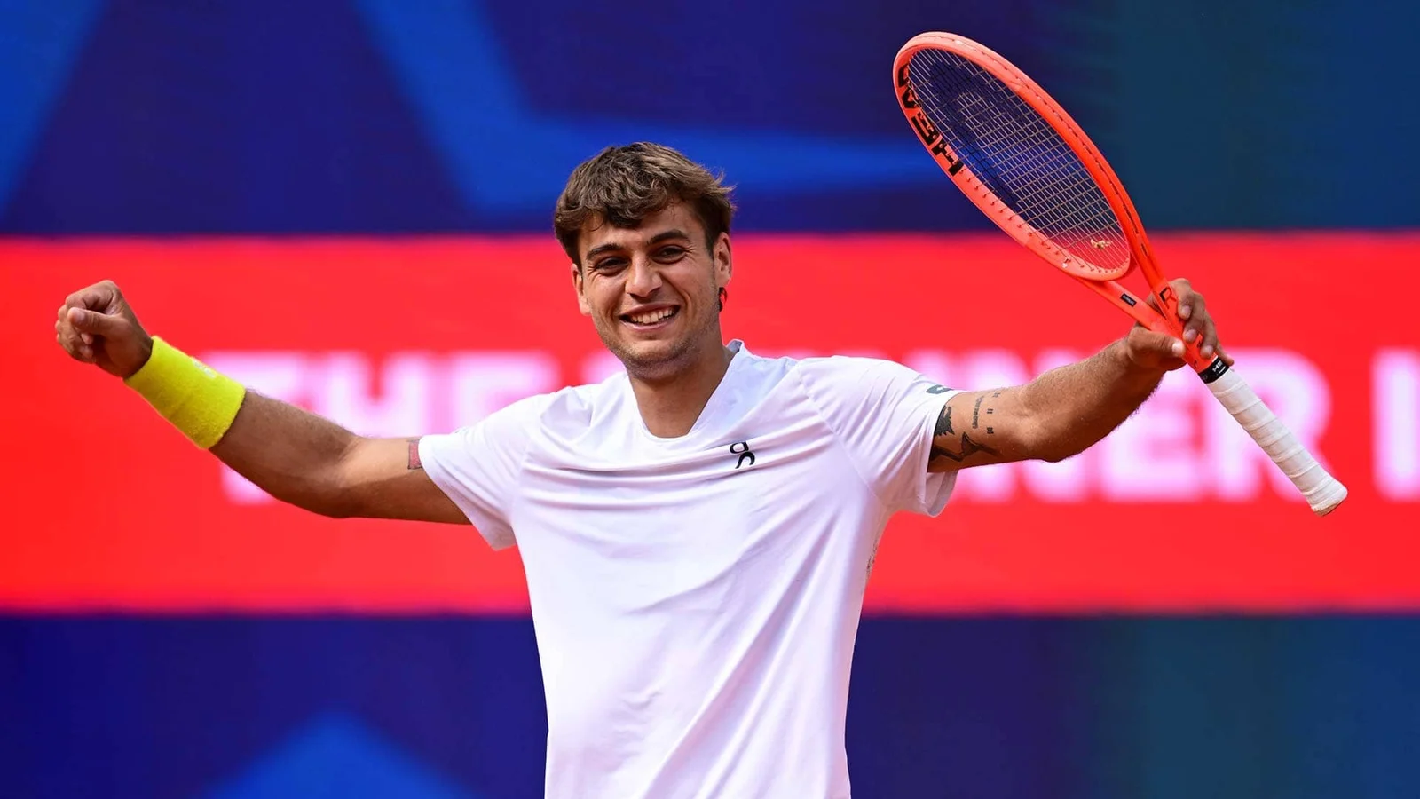 Flavio Cobolli at Roland Garros 2026 semi-final press conference after Matteo Arnaldi's illness withdrawal, Paris.