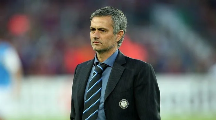 osé Mourinho during a football match amid reports of a Real Madrid return.