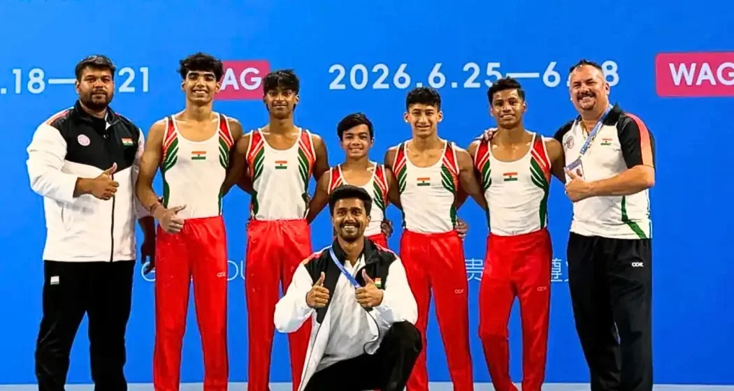 Indian junior gymnastics team wins bronze at Asian Gymnastics Championships 2026