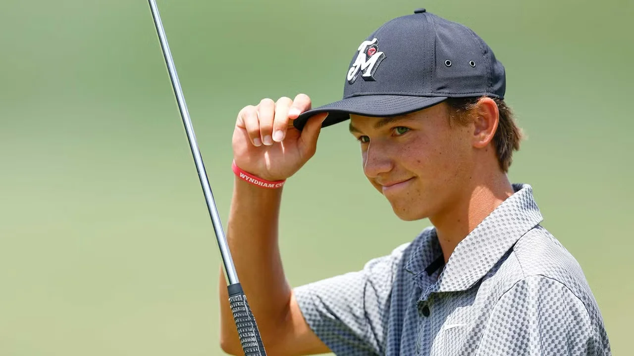 Miles Russell at US Open 2026 qualifying Florida.
