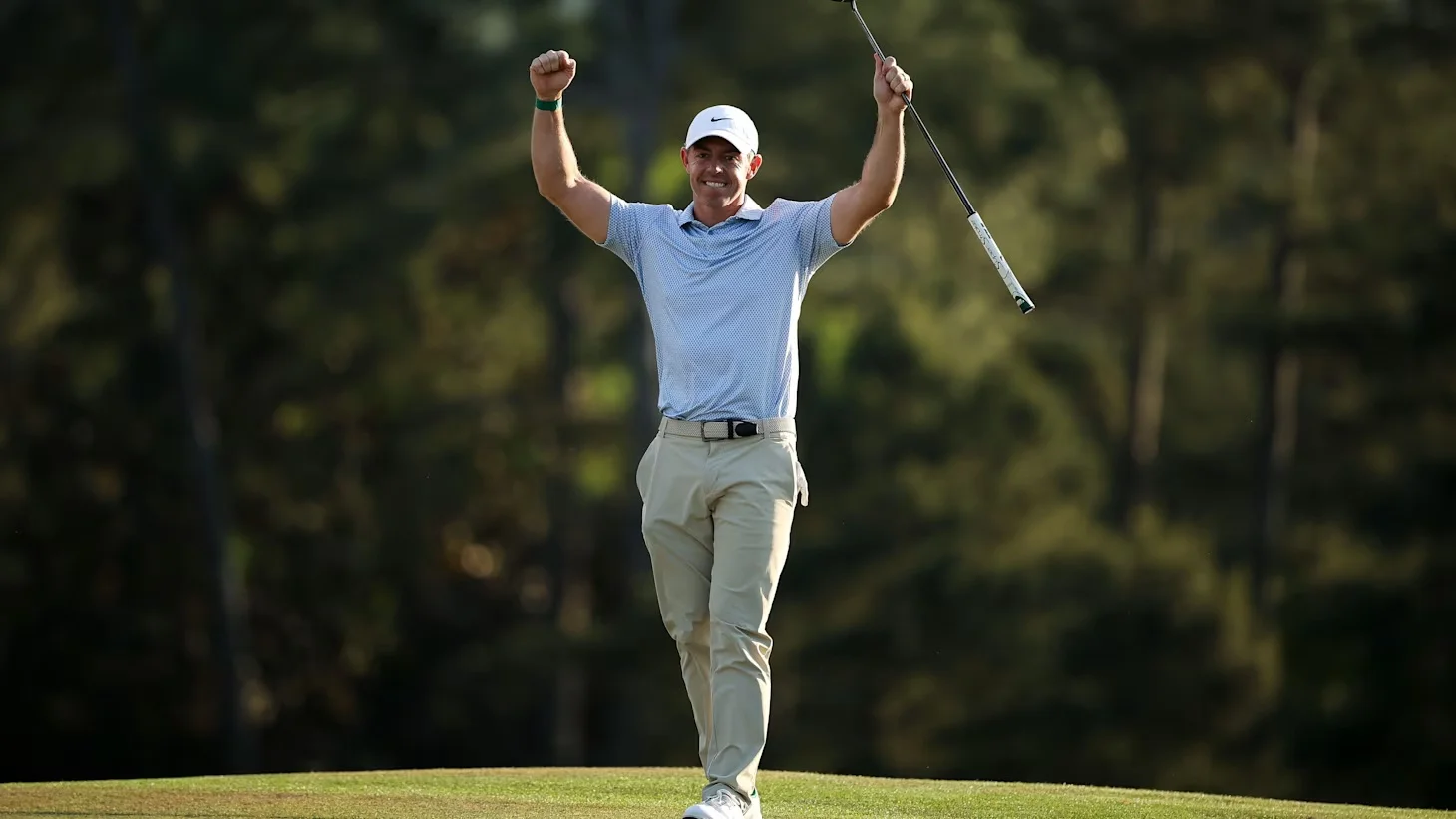 Rory McIlroy addresses the media at Shinnecock Hills during tournament week